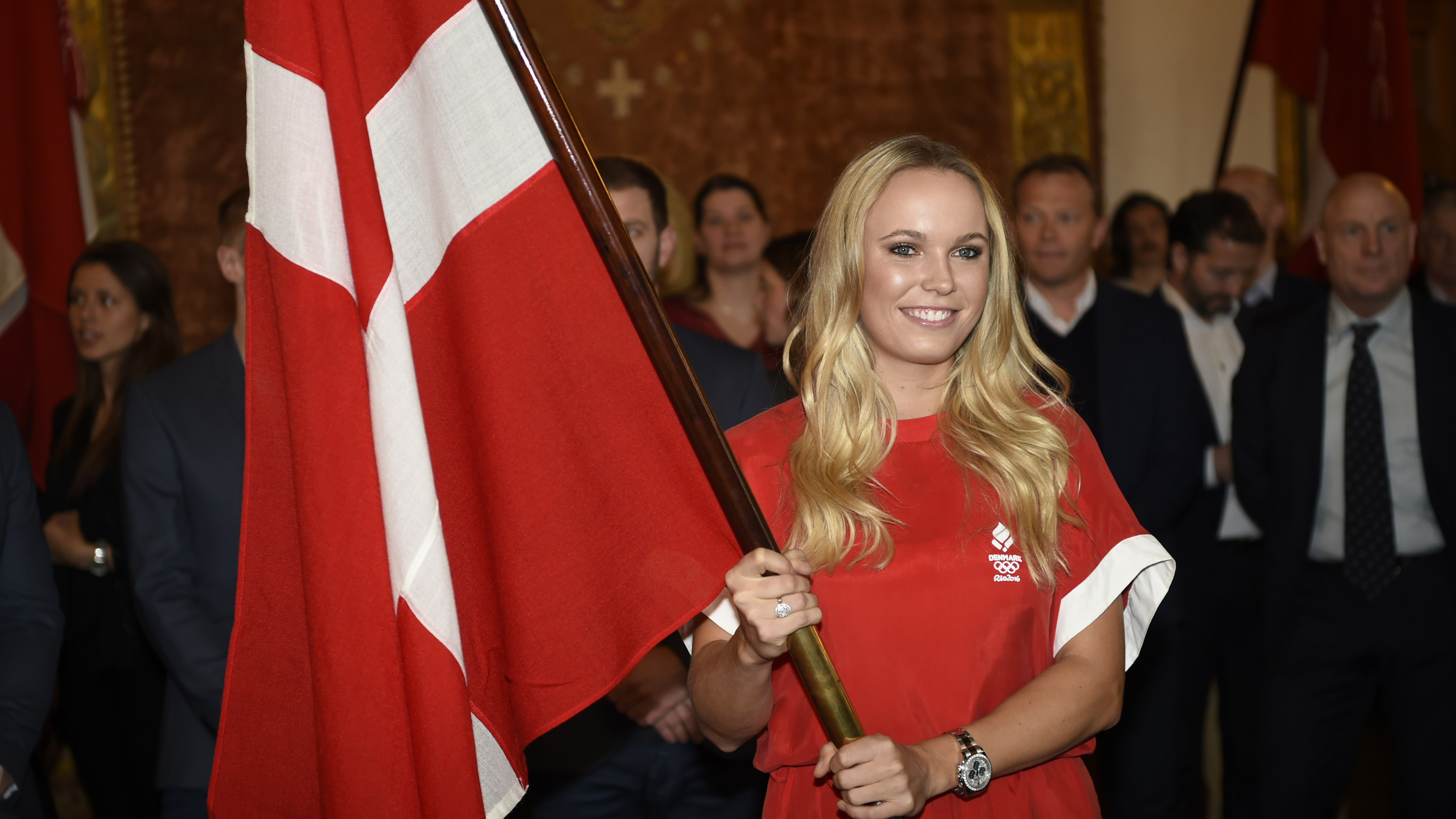 Caroline Wozniacki becomes Danish Olympic Standard Bearer