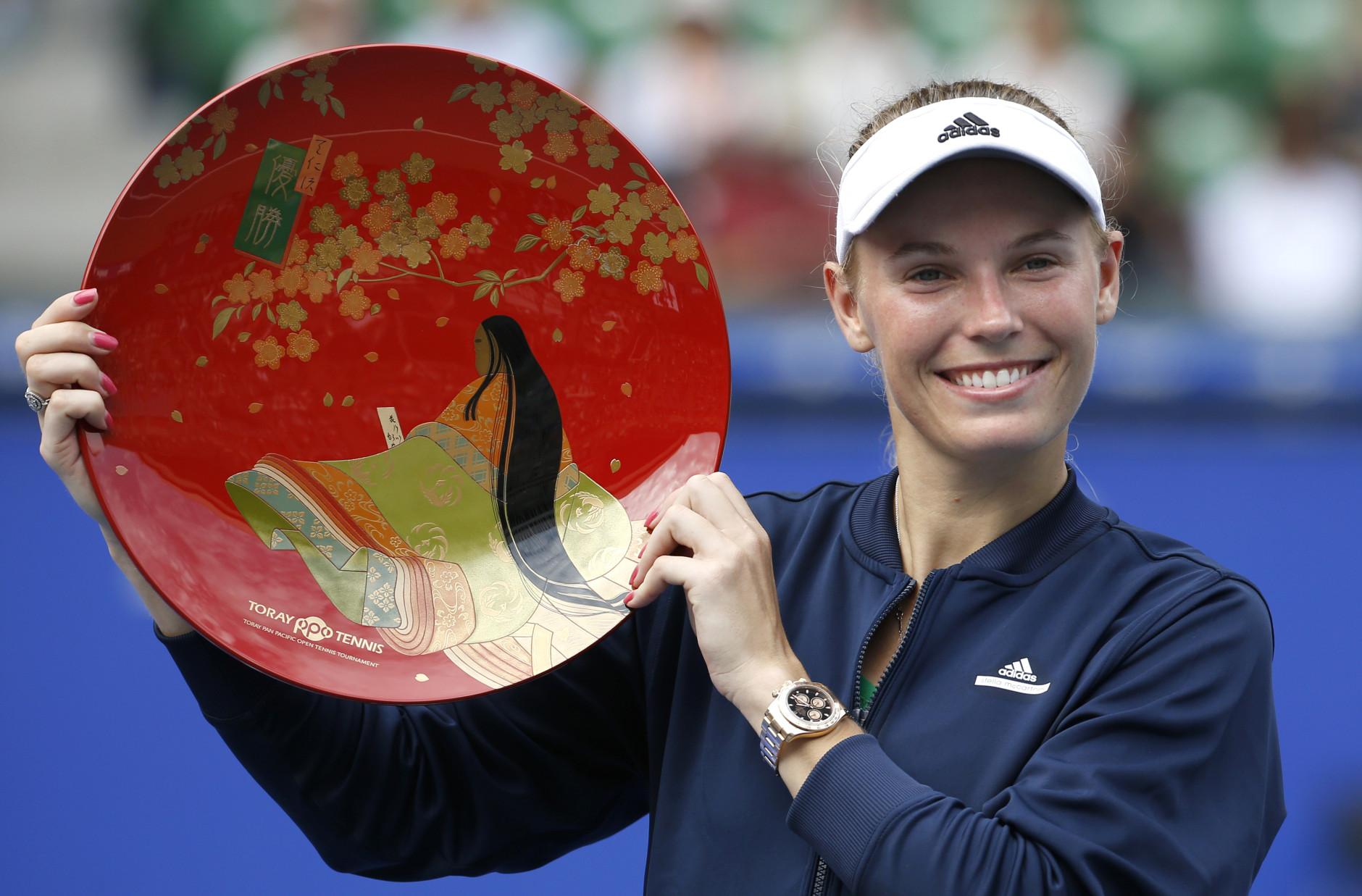 Caroline Wozniacki Wins Pan Pacific Open for First Title of the Year
