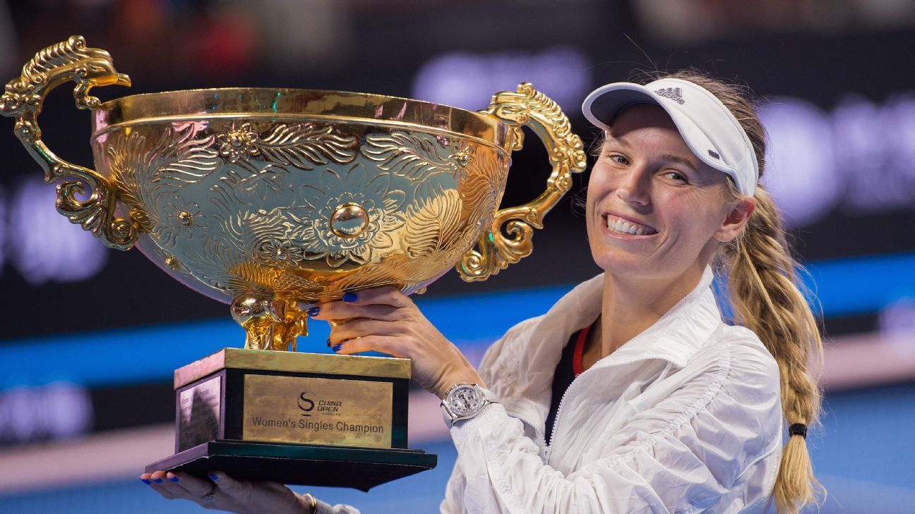 CAROLINE WOZNIACKI WINS HER 30th CAREER TITLE AT THE CHINA OPEN
